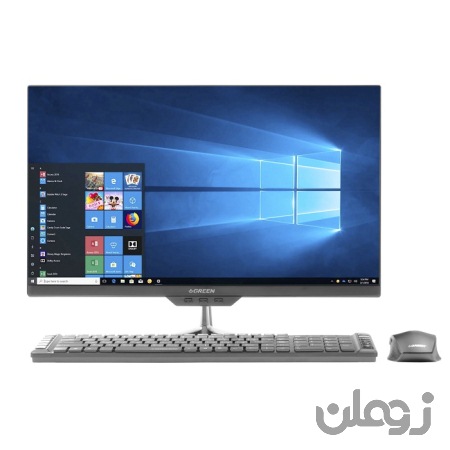  کامپیوتر آماده AIO گرین 23.8 اینچی مدل GX24 پردازنده G5400 رم 8GB حافظه 240GB SSD گرافیک Intel