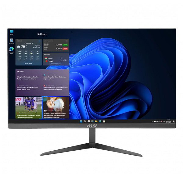 کامپیوتر همه کاره 24 اینچی ام اس آی مدل Pro 24X 10M i3 10110U 8GB 256 SSD