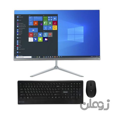  کامپیوتر آماده AIO اینوورس 24 اینچی مدل Z2412W پردازنده Core i3 رم 4GB حافظه 500GB HDD گرافیک Intel