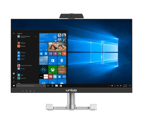  کامپیوتر آماده AIO یونیوو 23.8 اینچی مدل UA240 پردازنده Core i3 رم 4GB حافظه 256GB SSD گرافیک Intel