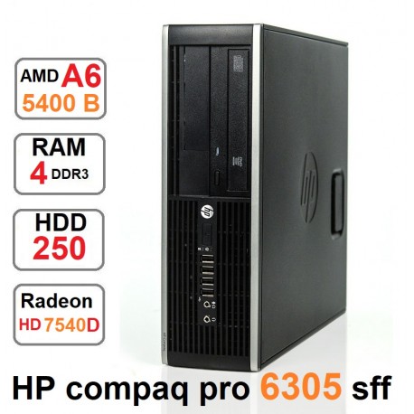 مینی کیس hp compaq pro 6305 sff AMD A6 5400b