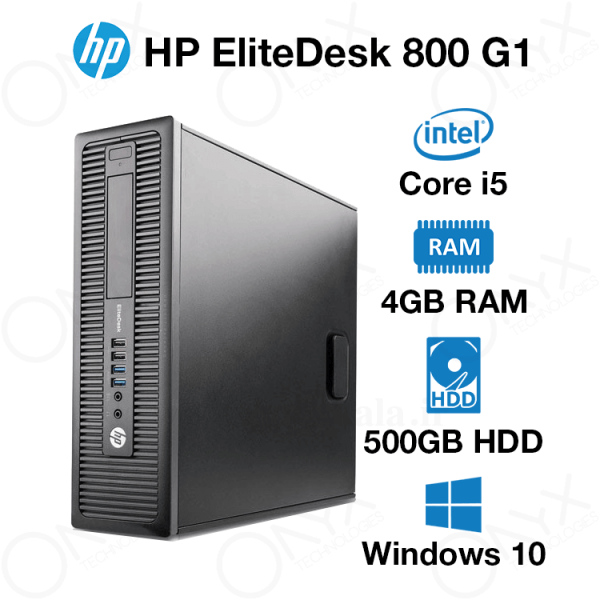 کامپیوتر دسکتاپ اچ پی مدل Elitedesk G1 با پردازنده Corei5