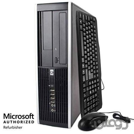 بسته رایانه شخصی HP Elite، پردازنده Intel Core 2 Duo، 8 گیگابایت رم، هارد دیسک 500 گیگابایت، DVD-RW، Wi-Fi، ویندوز 10 (تجدید شده)