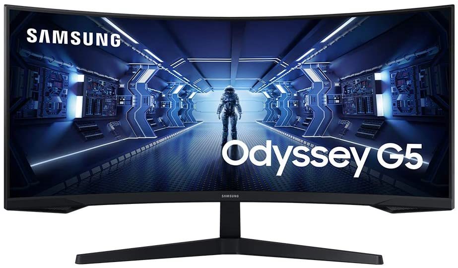  مانیتور 34 اینچ منحنی گیمینگ  سامسونگ مدل Odyssey G5 سایز 34 اینچ