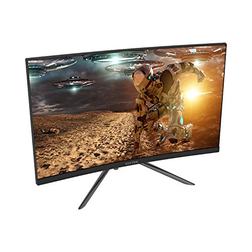 مانیتور انحنا دار گیمینگ برند viotek مدل GN24CB اندازه 24 اینچ