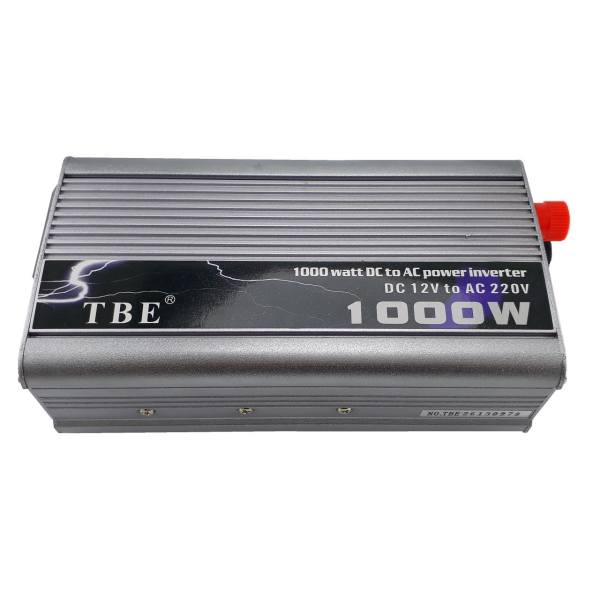  اینورتر مبدل برق خودرو سوئیچینگ 12V 1000W مارک TBE