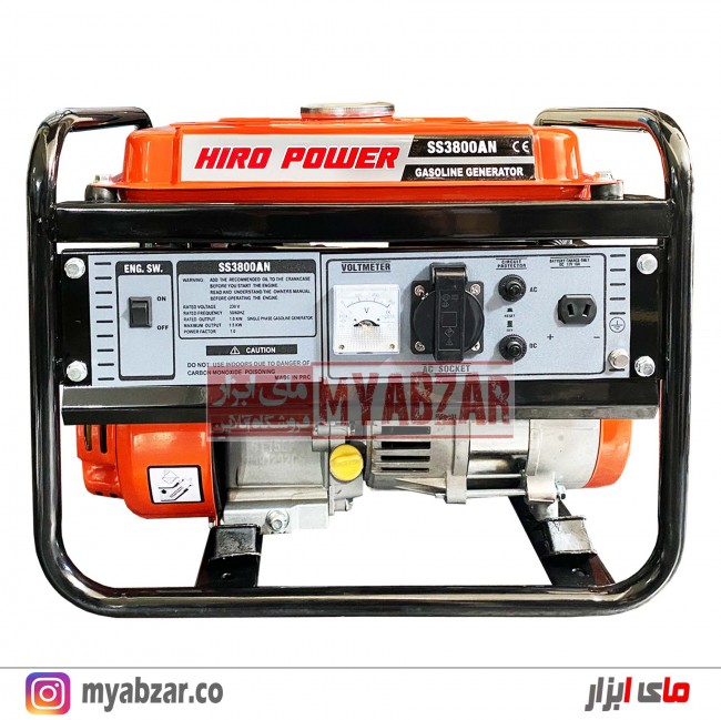  موتور برق 1500 وات هیروپاور مدل HIRO POWER SS3800AN