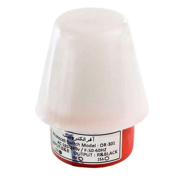 رله روشنایی ۲۵ آمپر آفر الکترونیک مدل Or-301