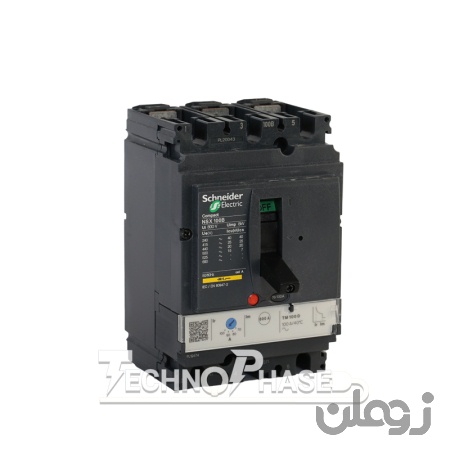 کلید اتوماتیک کمپکت 250 آمپر قابل تنظیم حرارتی اشنایدر مدل NSX