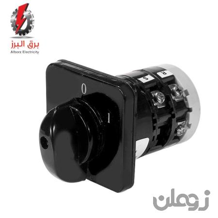  کلید گردان سه فاز یکطرفه 40A کوچک الکترو کهربا