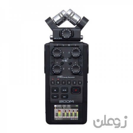  ضبط کننده حرفه ای صدا زوم مدل H6 Black