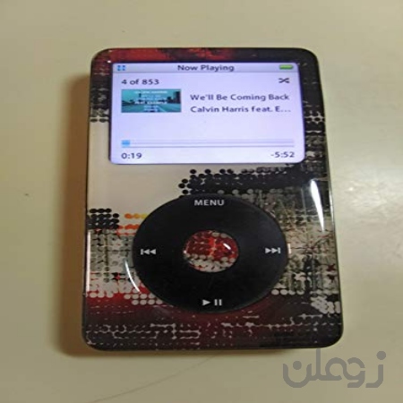 پخش کننده موسیقی iPod Classic 6th 80gb Black Black بسته بندی شده در جعبه ساده سفید