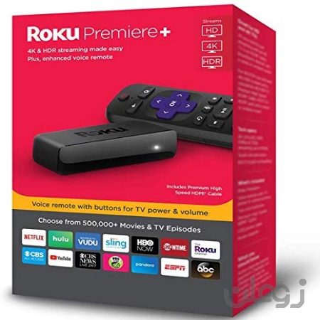 پخش کننده پخش کننده جریان Roku Premiere 4K HDR