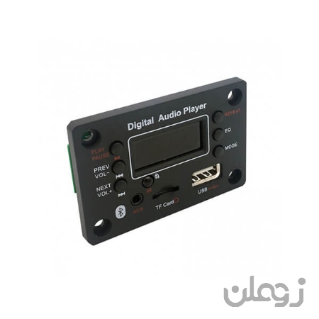 پخش کننده بلوتوثی 12 ولت روپنلی MP3 با ریموت کنترل مدل G016B