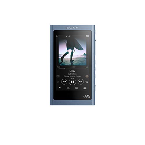  پخش کننده MP3 سونی NW-A55 / L Walkman NW-A55 Hi-Res 16 GB ، مهتاب آبی