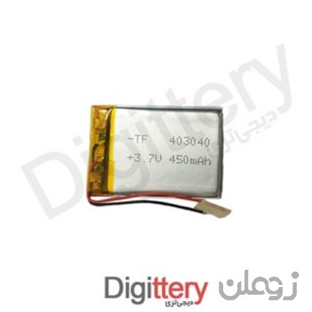  باتری لیتیوم 450mAh