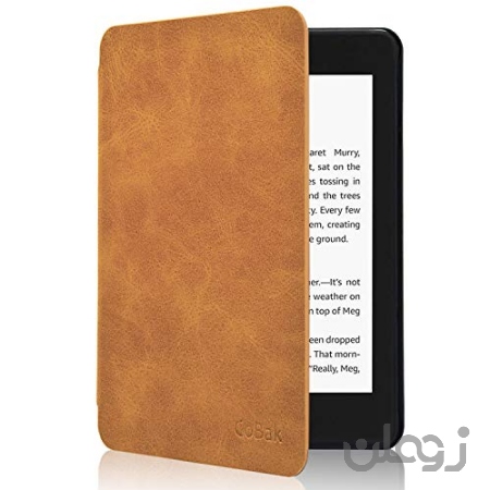  CoBak Kindle Paperwhite Case - PU Leather Smart Cover Cover مناسب برای کلیه تولیدات Paperwhite (متناسب با آخرین نسخه 2018) (قهوه ای)