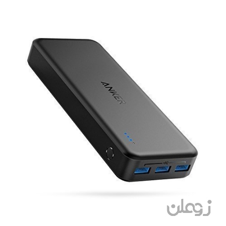 شارژر قابل حمل Anker PowerCore Elite 20000، 20000 مگاهرتز برق با خروجی 3 کاناله 6A، ورودی دوگانه و 4A سریع شارژ