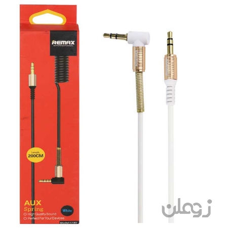  کابل فنری Remax S180 AUX 2m
