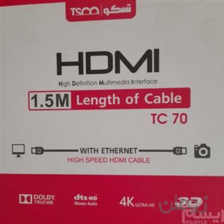  کابل HDMI تسکو مدل TC 70 به طول 1.5 متر