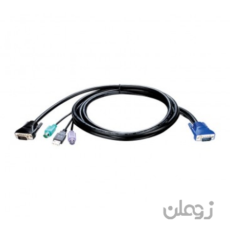 کابل کی وی ام USB دی لینک KVM-401