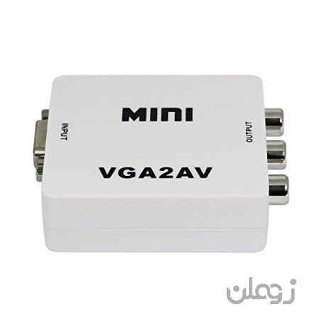  تبدیل VGA به AV  مدل MINI