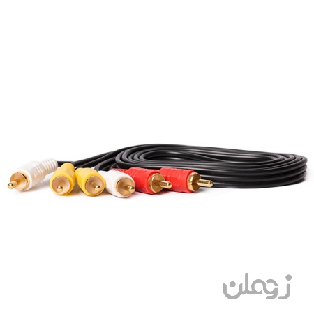 کابل سه فیش RCA به سه فیش RCA به طول 1.5 متر مدل OFC