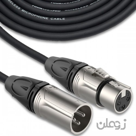  کابل آماده میکروفن روکستون XLR-XLR