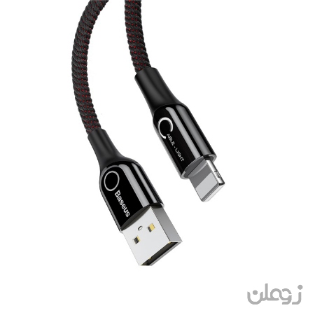  کابل فست شارژ Lightning بیسوس مدل C-Shaped طول 1 متر