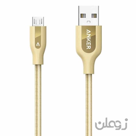 کابل تبدیل USB به MicroUSB انکر مدل A8142 PowerLine Plus به طول 0.9 متر