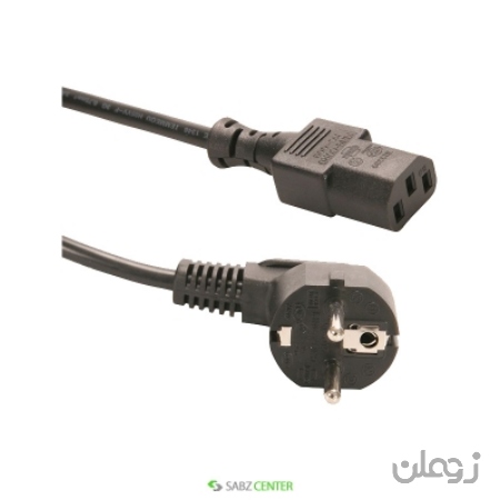  کابل برق سه پین منبع تغذیه کامپیوتر تسکو مدل TC 85 طول 2 متر کد 21453
