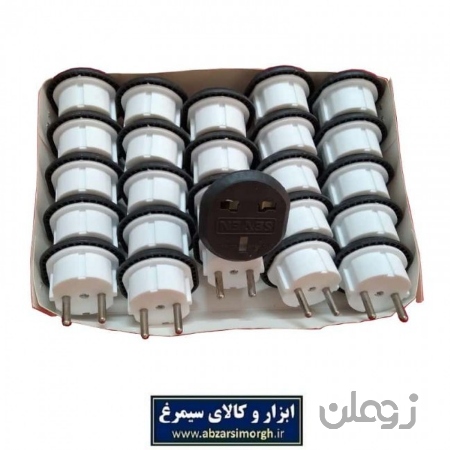 تبدیل دو شاخه برق ۳ به ۲ برند Seven سون EDB-010