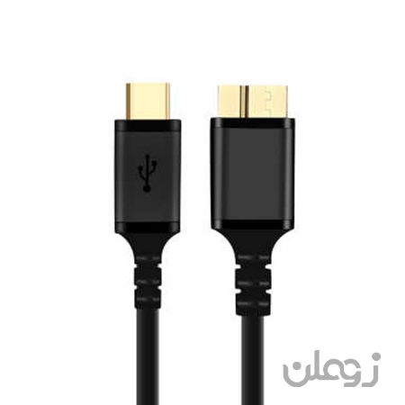  کابل تبدیل TYPE-C به هارد مدل KNET PLUS 60CM