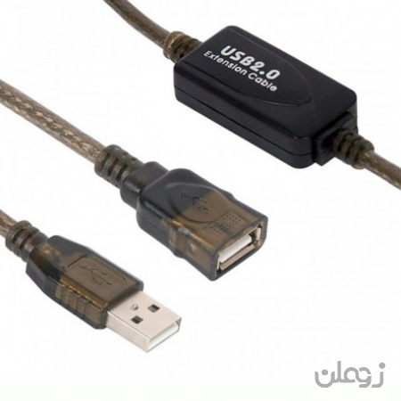  کابل افزایش USB با تقویت کننده 20 متر