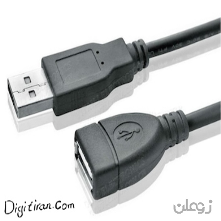  کابل افزایش طول USB | کابل افزایش طول یو اس بی ۱۰ متر