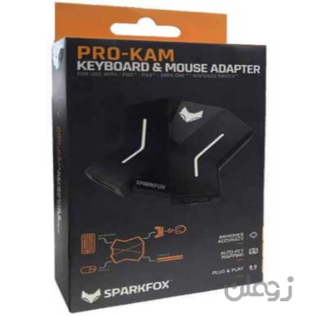 مبدل ماوس و کیبورد اسپارک فاکس مدل Pro Kam