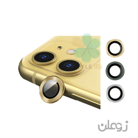  گلس محافظ لنز دوربین گوشی اپل آیفون Apple iPhone 12 Mini مدل دور فلزی