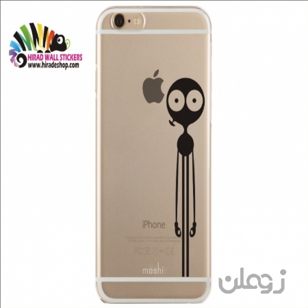 استیکر موبایل کنه پا دراز دو دست کد m011