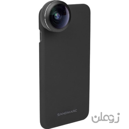  لنز موبایل سندمارک Sandmarc Fisheye Lens with clip & Case For Iphone 7/8/SE2