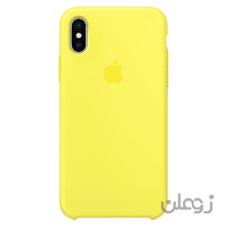 قاب موبایل اپل Apple Silicone Cover For iPhone X