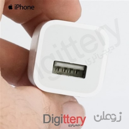شارژر اصلی آیفون سر جعبه ای