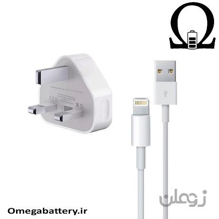  شارژر، کابل شارژ و آداپتور اصلی گوشی iPhone SE کد 23837