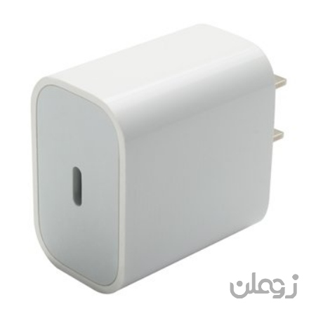 شارژر دیواری اورجینال اپل آیفون 11 دو پین US