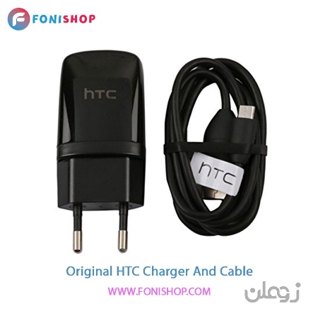 کابل و شارژر اصلی اچ تی سی HTC