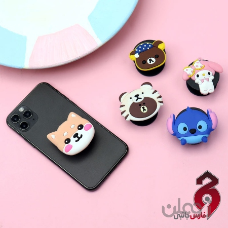 پاپ سوکت عروسکی سیلیکونی