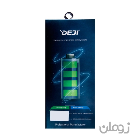 باتری تقویت شده گوشی Iphone X ظرفیت 3210 میلی آمپر برند Deji