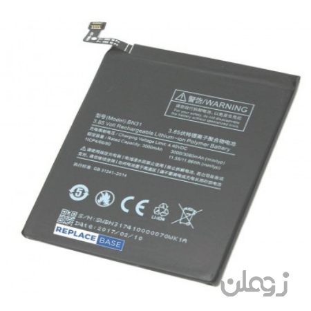  باتری شیائومی Xiaomi Mi A1 مدل BN31