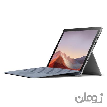  تبلت مایکروسافت مدل Surface Pro 7 Plus پردازنده Core i3 حافظه 128GB گیگابایت به همراه کیبورد Signature