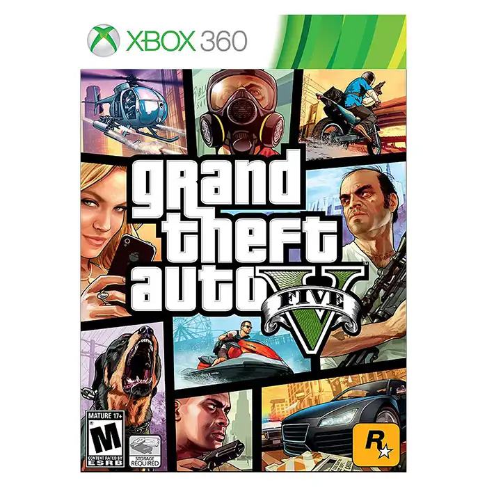 بازی Grand Theft auto V برای ایکس باکس 360