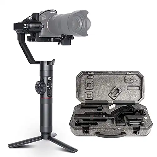 Zhiyun Crane V2 3 Axis Stableizer Gimbal Handheld Stableizer 3 32Bit MCUs موتورهای بدون برس با رمزگذار برای دوربین بدون آینه سونی سری A7 سری پاناسونیک LUMIX سری Nikon J سری Canon M سری